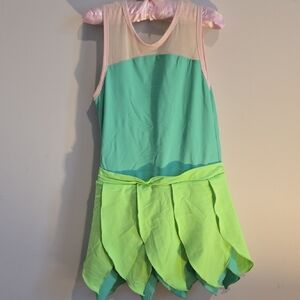 Only Little Once Girls Tinkerbell Swimsuit 8/10 Sister Set